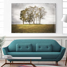 Three Trees by Lillis Werder on GIANT ART - gold landscape