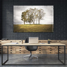 Three Trees by Lillis Werder on GIANT ART - gold landscape