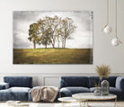 Three Trees by Lillis Werder on GIANT ART - gold landscape