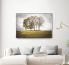 Three Trees by Lillis Werder on GIANT ART - gold landscape