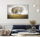 Three Trees by Lillis Werder on GIANT ART - gold landscape