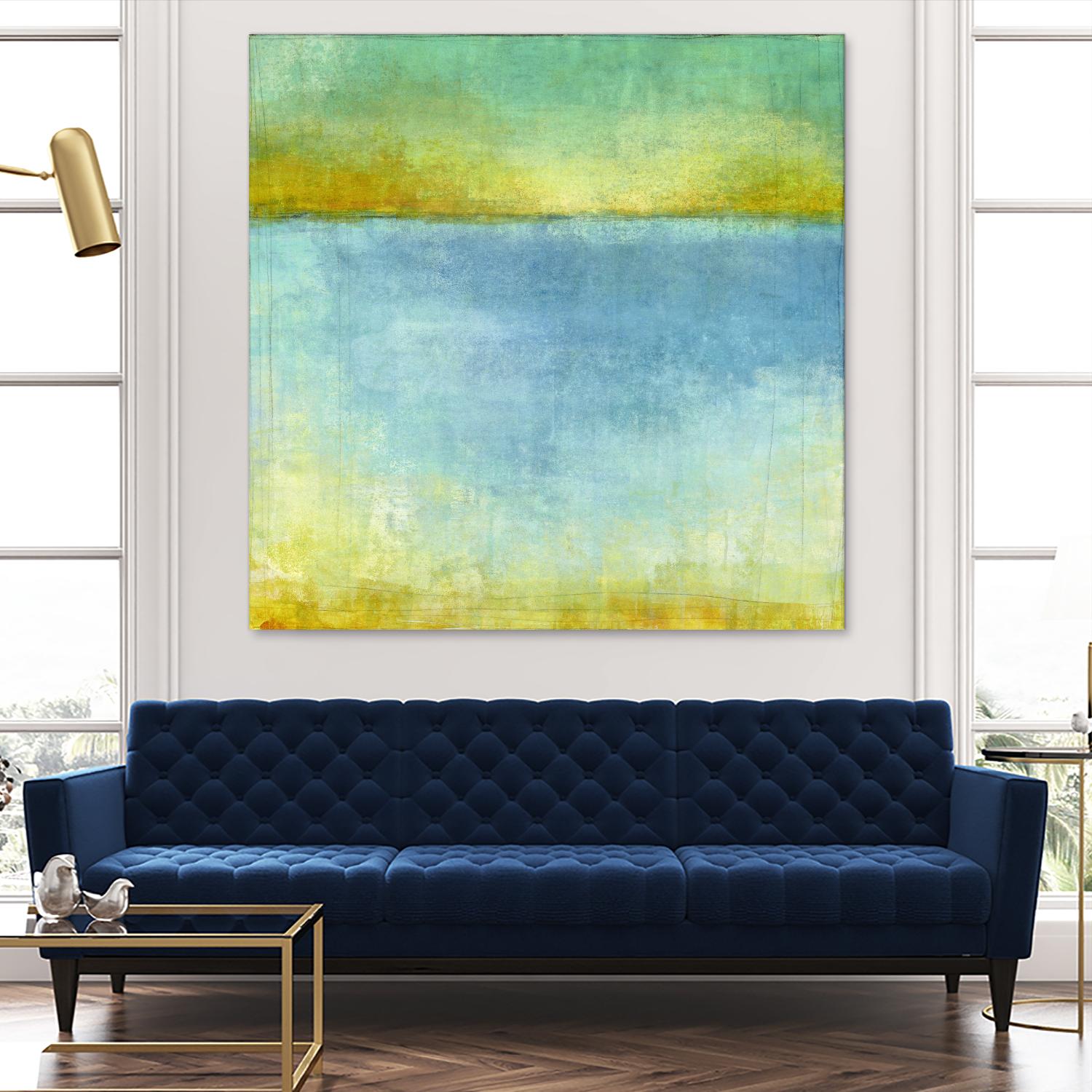 Untitled by Maeve Harris on GIANT ART - yellow abstract