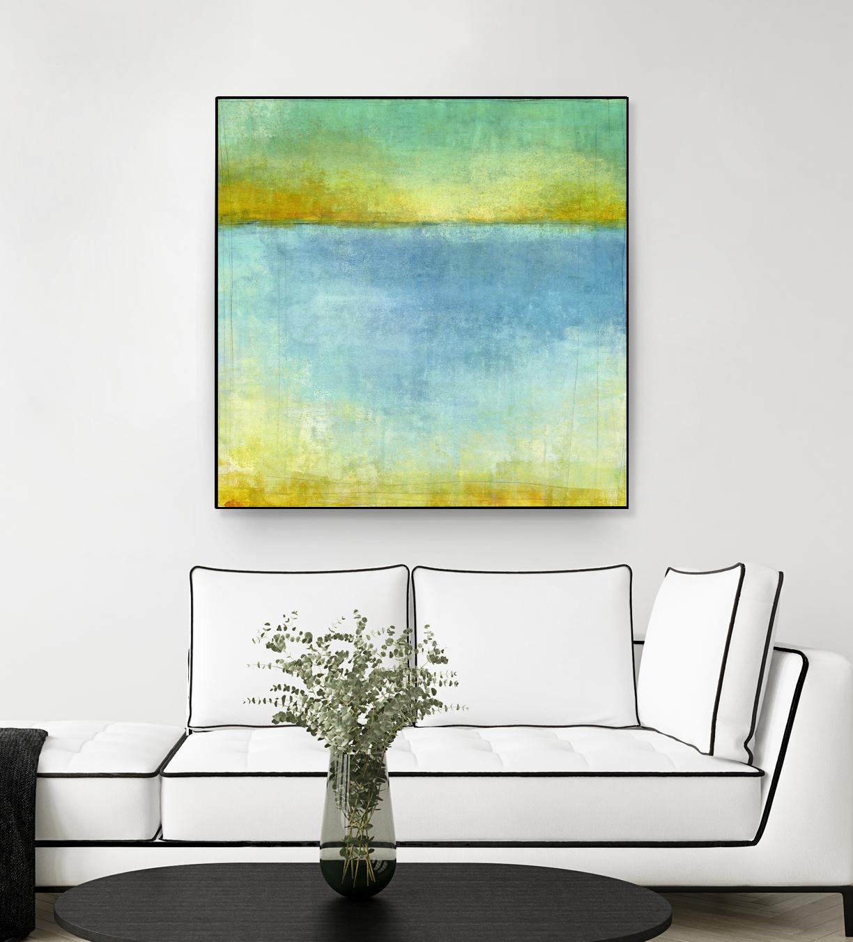 Untitled by Maeve Harris on GIANT ART - yellow abstract