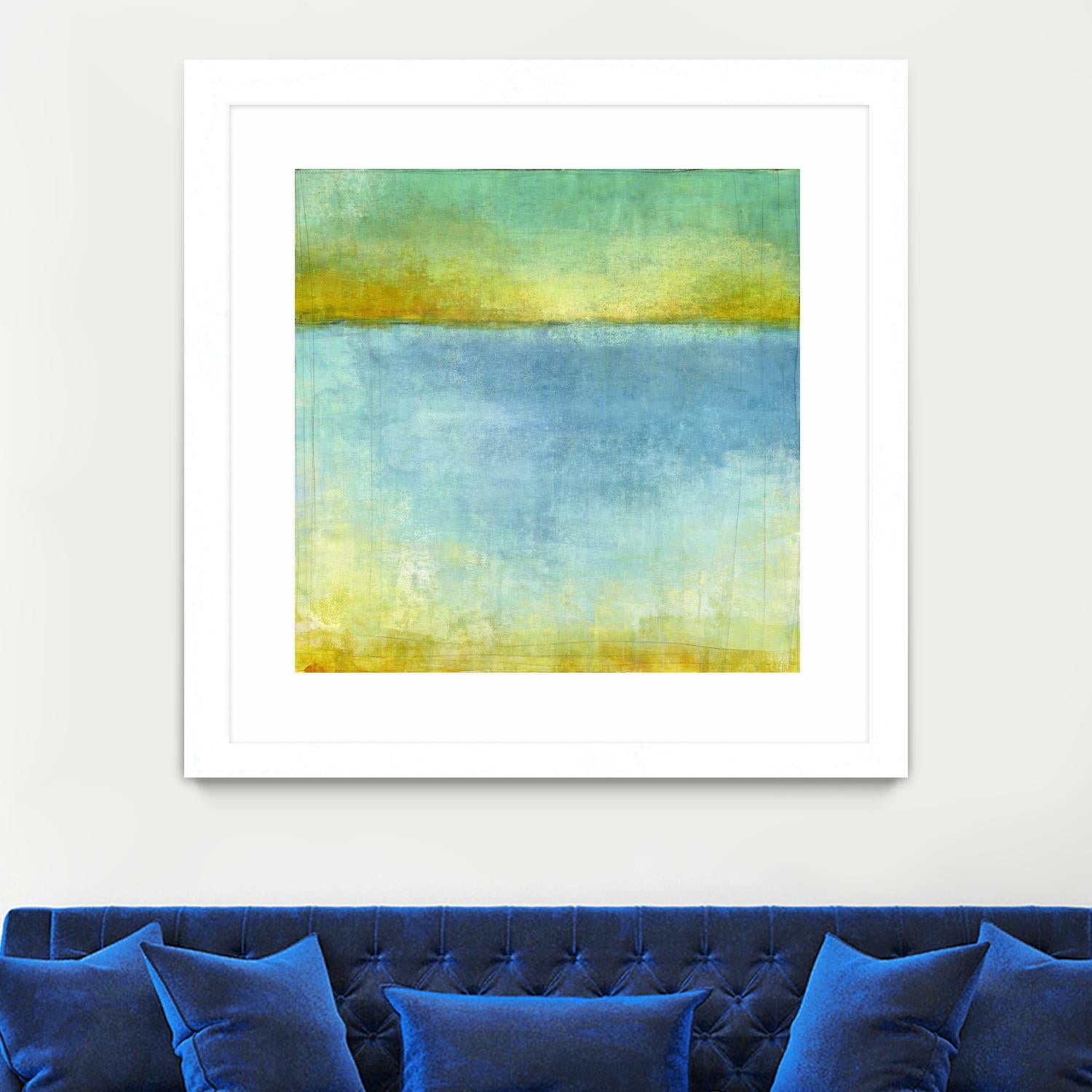 Untitled by Maeve Harris on GIANT ART - yellow abstract