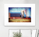 Farmland B by THE Studio on GIANT ART - red landscape