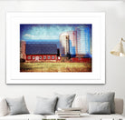 Farmland B by THE Studio on GIANT ART - red landscape