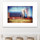 Farmland B by THE Studio on GIANT ART - red landscape