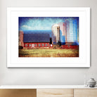 Farmland B by THE Studio on GIANT ART - red landscape