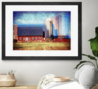 Farmland B by THE Studio on GIANT ART - red landscape