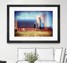 Farmland B by THE Studio on GIANT ART - red landscape