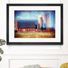 Farmland B by THE Studio on GIANT ART - red landscape