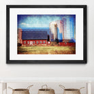 Farmland B by THE Studio on GIANT ART - red landscape