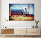 Farmland B by THE Studio on GIANT ART - red landscape