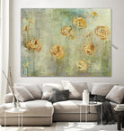 greyce 1 by Maeve Harris on GIANT ART - green floral