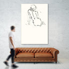 Contour Figure 4 by Stefano Altamura on GIANT ART - black men and women