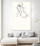 Contour Figure 4 by Stefano Altamura on GIANT ART - black men and women