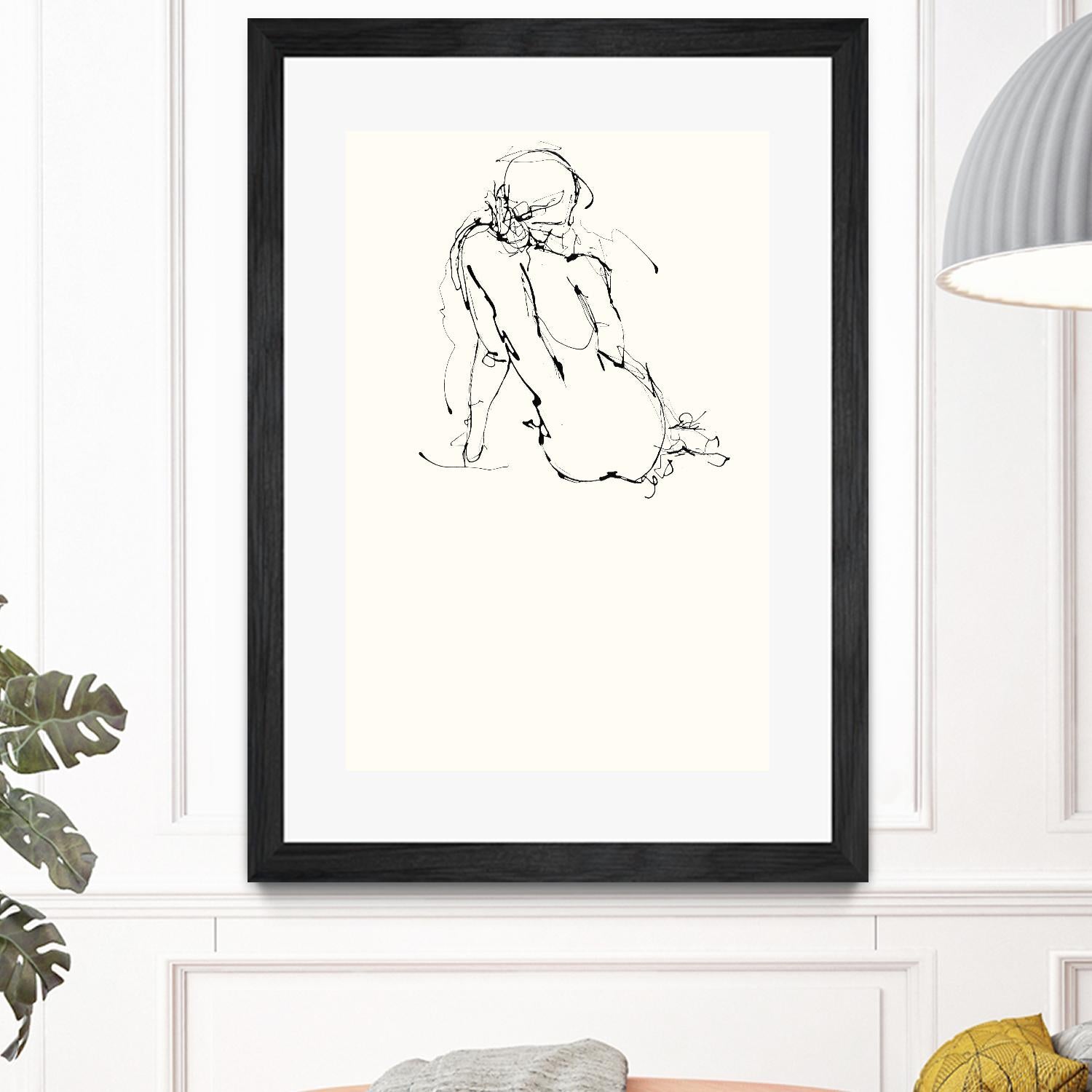 Contour Figure 4 by Stefano Altamura on GIANT ART - black men and women