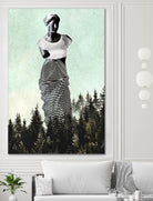 Hipster Venus by THE Studio on GIANT ART - green contemporary
