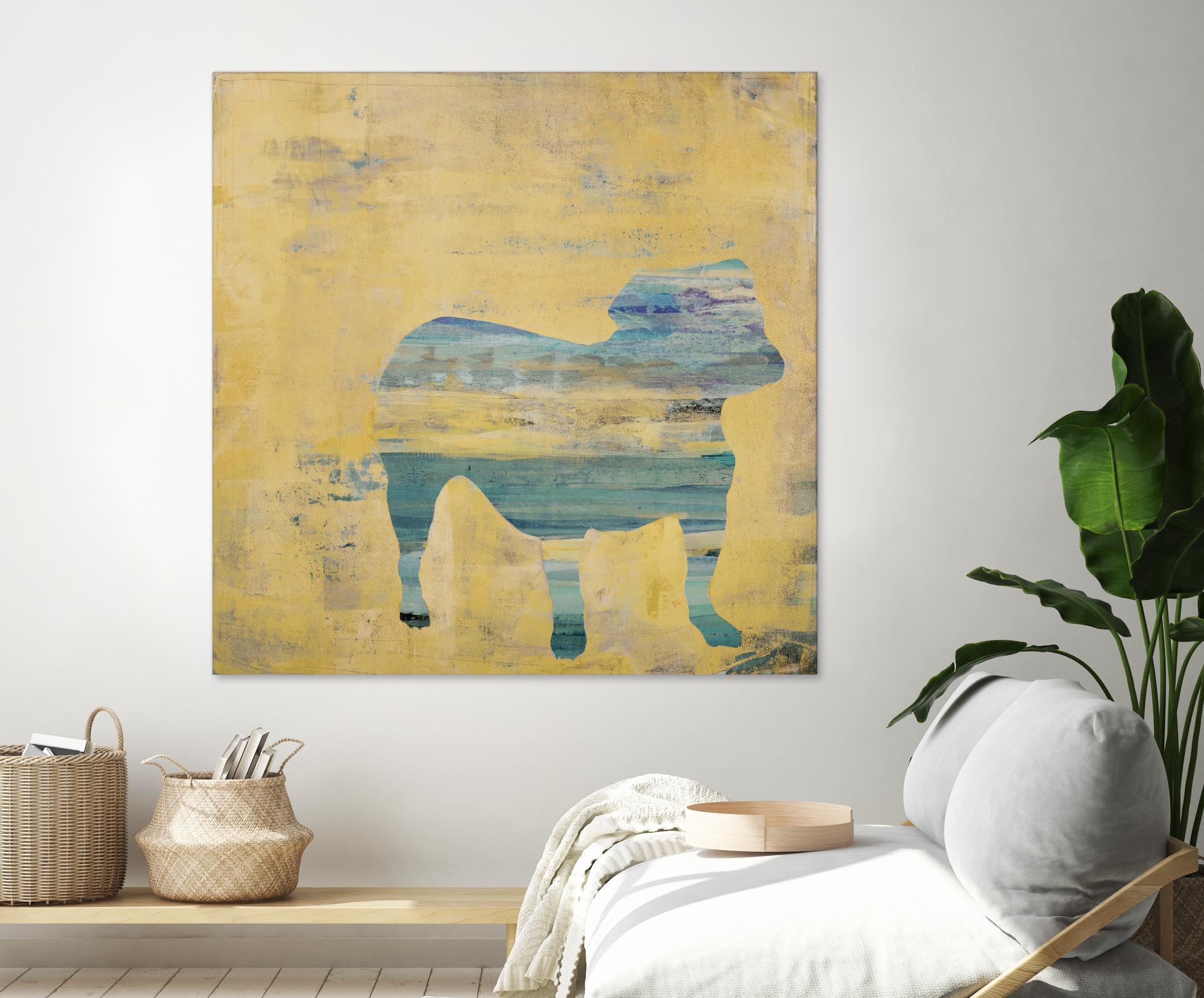 Best Friend 3 by Harris, Maeve Harris on GIANT ART - beige animals dog