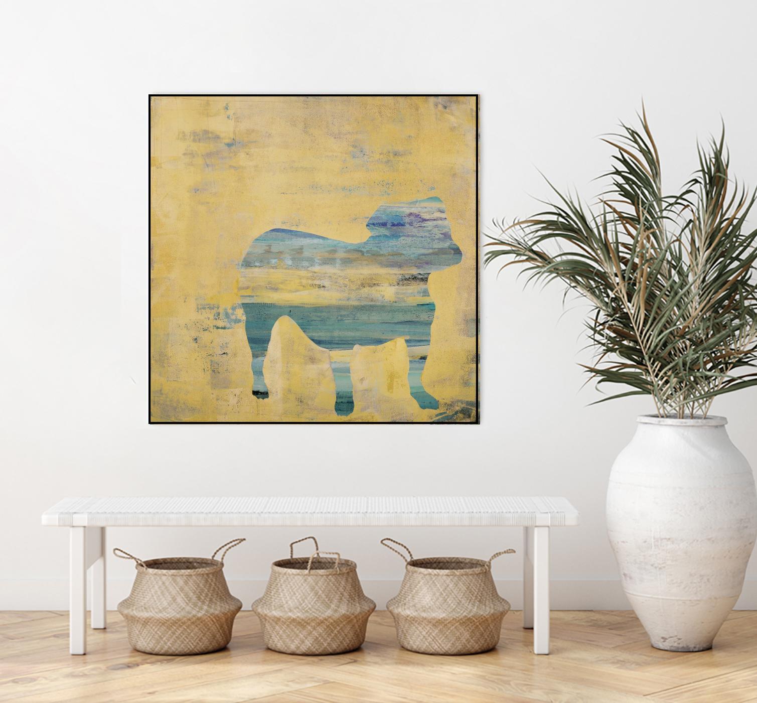 Best Friend 3 by Harris, Maeve Harris on GIANT ART - beige animals dog