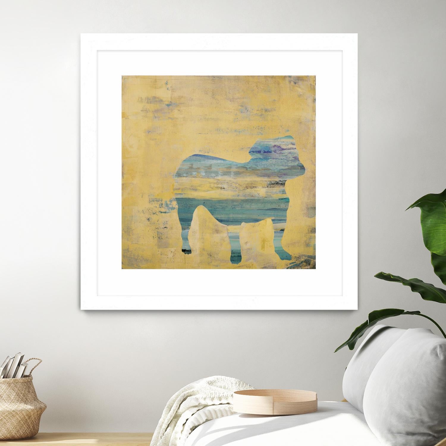 Best Friend 3 by Harris, Maeve Harris on GIANT ART - beige animals dog