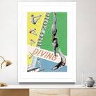 Rio Diving 2016 by THE Studio on GIANT ART - green vintage