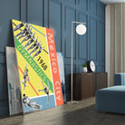 Mexico City Gymnastics 1968 by THE Studio on GIANT ART - red vintage