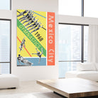 Mexico City Gymnastics 1968 by THE Studio on GIANT ART - red vintage