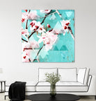 Crystalized Cherry Blossoms by THE Studio on GIANT ART - pink contemporary