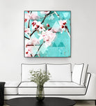 Crystalized Cherry Blossoms by THE Studio on GIANT ART - pink contemporary