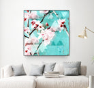 Crystalized Cherry Blossoms by THE Studio on GIANT ART - pink contemporary