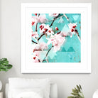 Crystalized Cherry Blossoms by THE Studio on GIANT ART - pink contemporary
