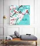 Crystalized Cherry Blossoms by THE Studio on GIANT ART - pink contemporary