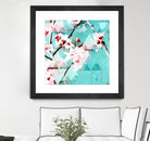 Crystalized Cherry Blossoms by THE Studio on GIANT ART - pink contemporary
