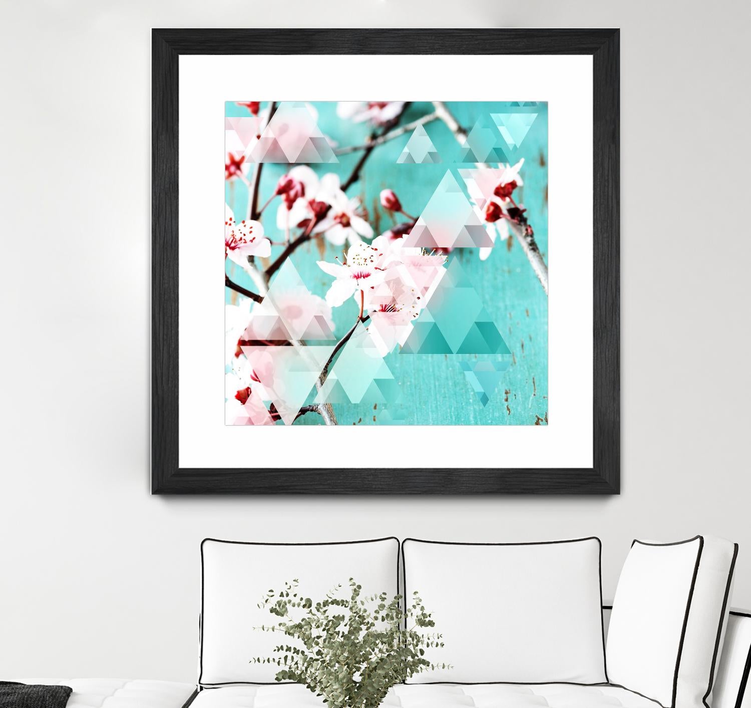 Crystalized Cherry Blossoms by THE Studio on GIANT ART - pink contemporary