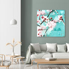 Crystalized Cherry Blossoms by THE Studio on GIANT ART - pink contemporary