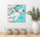 Crystalized Cherry Blossoms by THE Studio on GIANT ART - pink contemporary