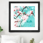 Crystalized Cherry Blossoms by THE Studio on GIANT ART - pink contemporary