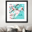 Crystalized Cherry Blossoms by THE Studio on GIANT ART - pink contemporary