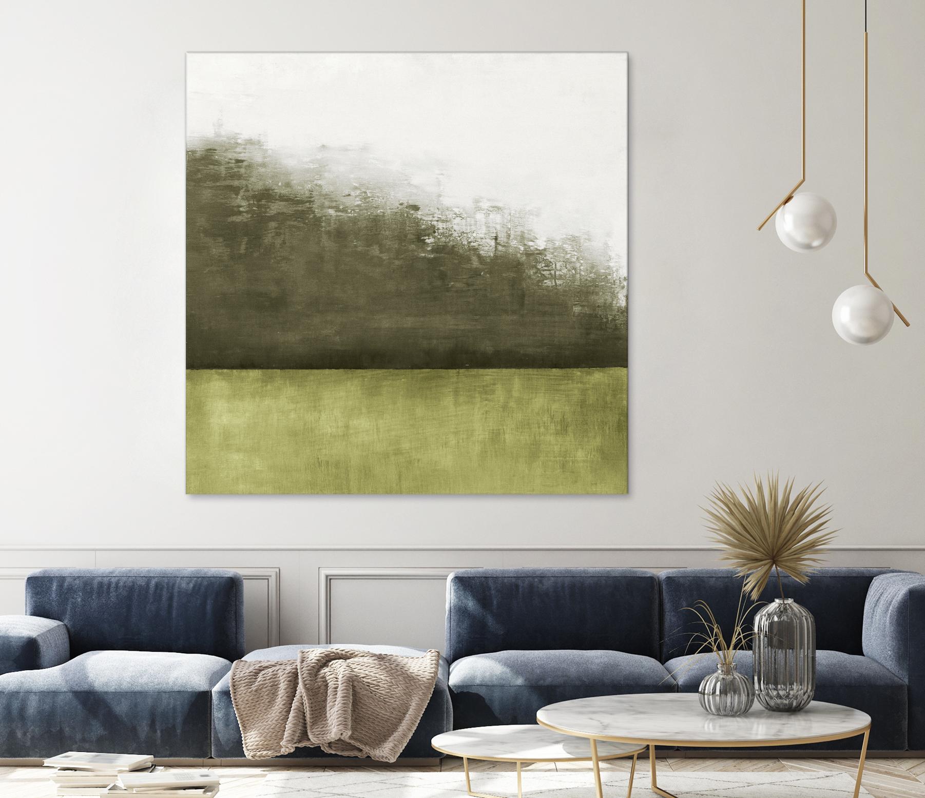 Of the Season C by Danna Harvey on GIANT ART - green landscape