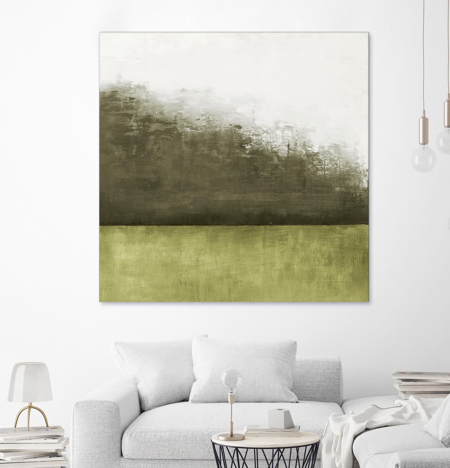 Of the Season C by Danna Harvey on GIANT ART - green landscape