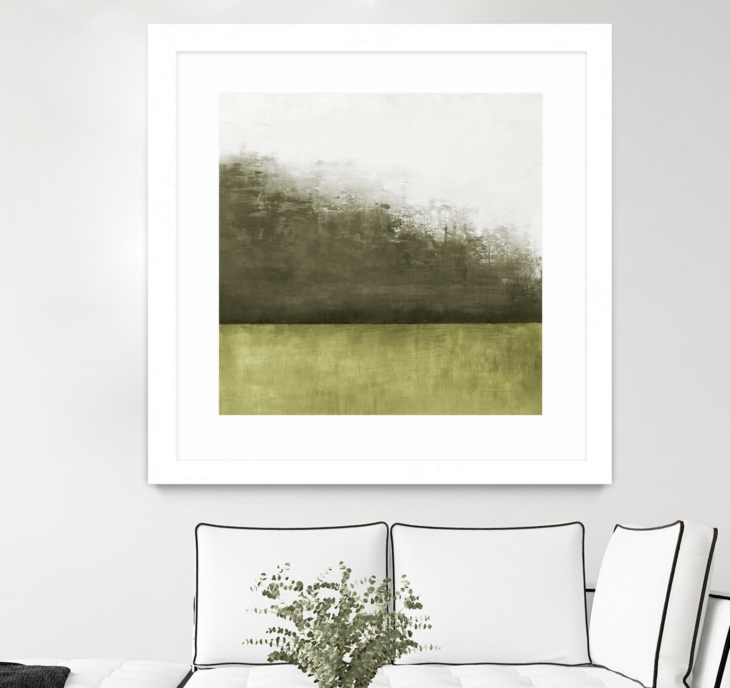 Of the Season C by Danna Harvey on GIANT ART - green landscape