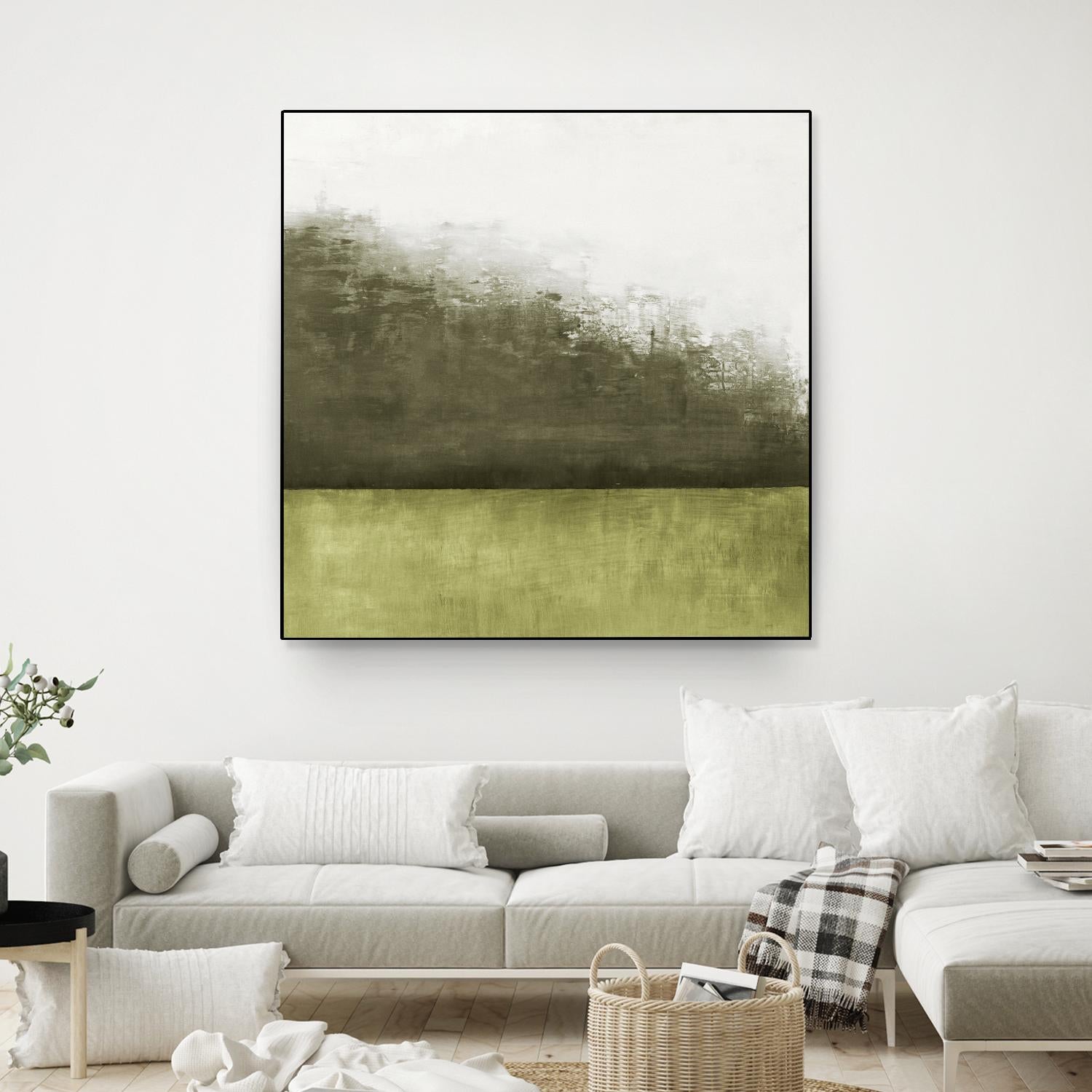 Of the Season C by Danna Harvey on GIANT ART - green landscape