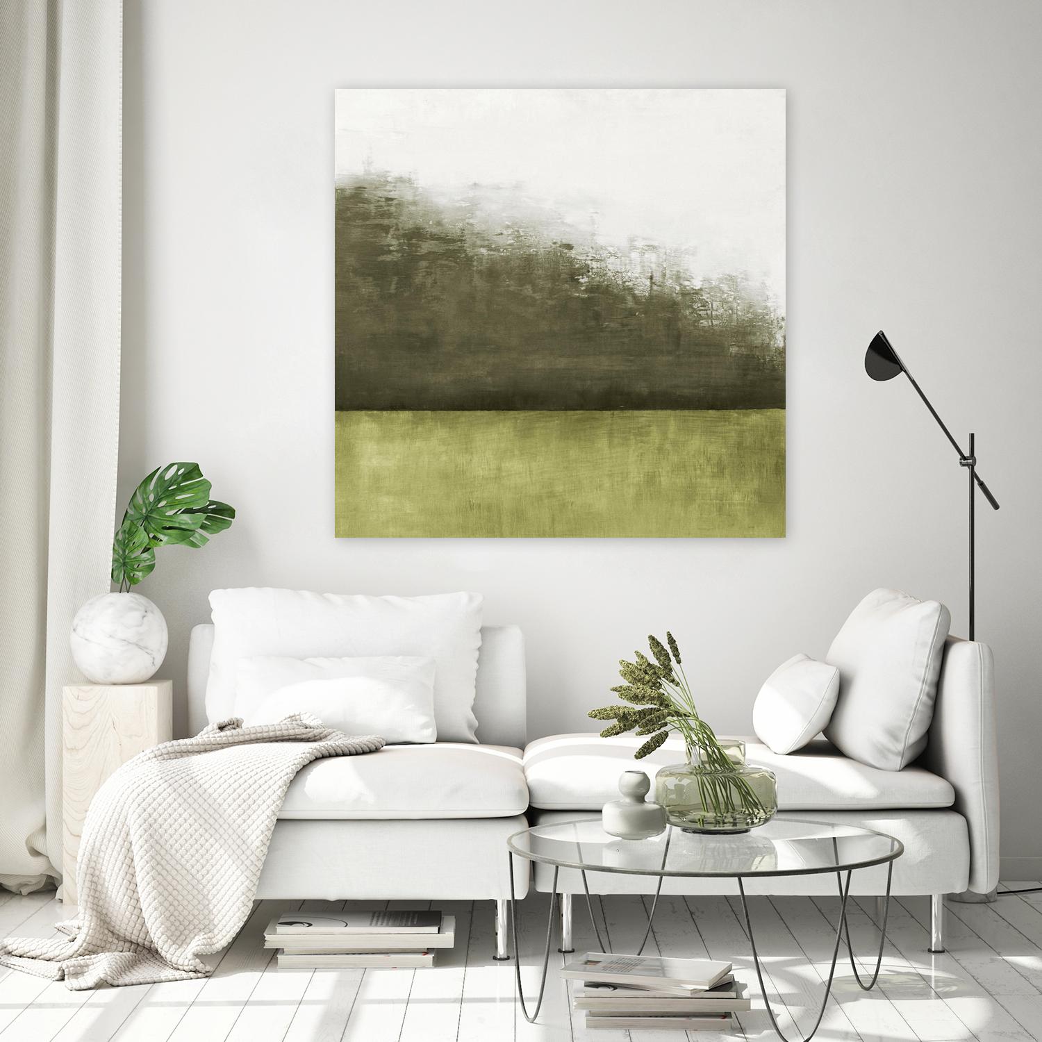 Of the Season C by Danna Harvey on GIANT ART - green landscape