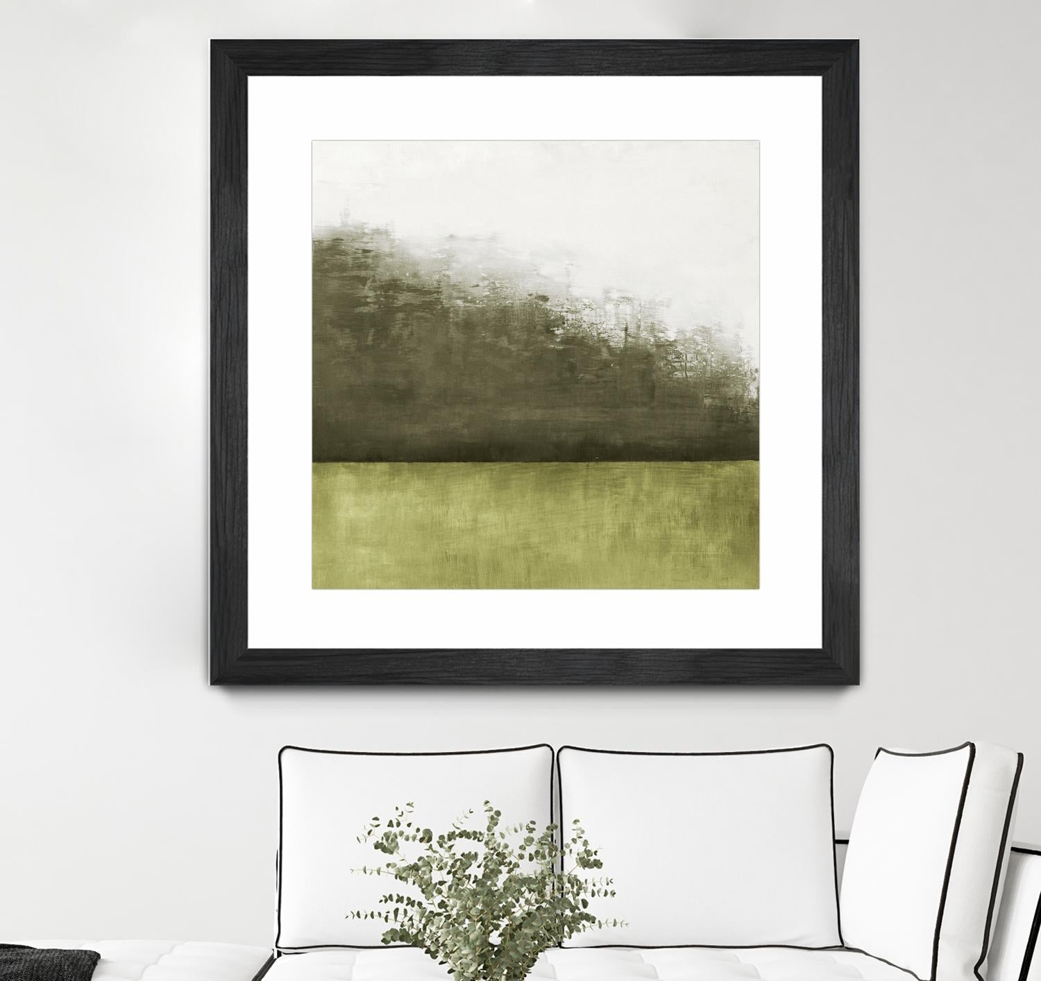 Of the Season C by Danna Harvey on GIANT ART - green landscape