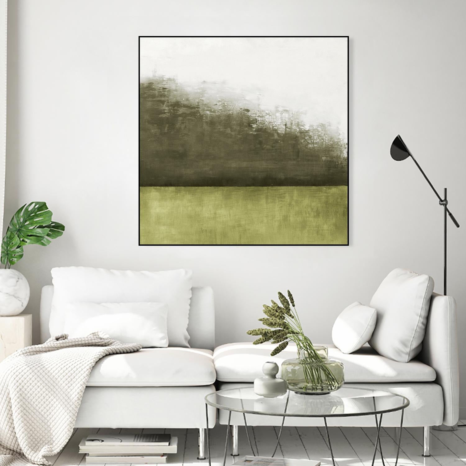 Of the Season C by Danna Harvey on GIANT ART - green landscape