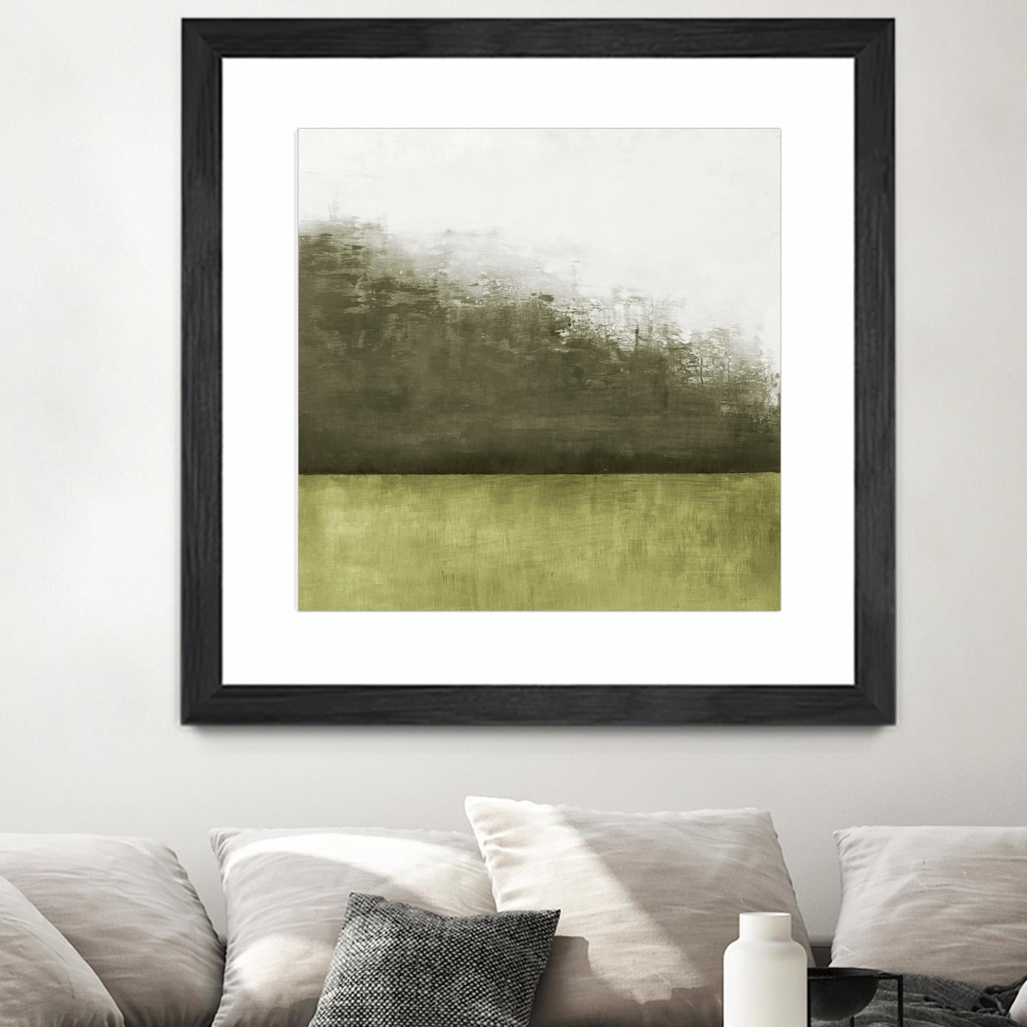 Of the Season C by Danna Harvey on GIANT ART - green landscape