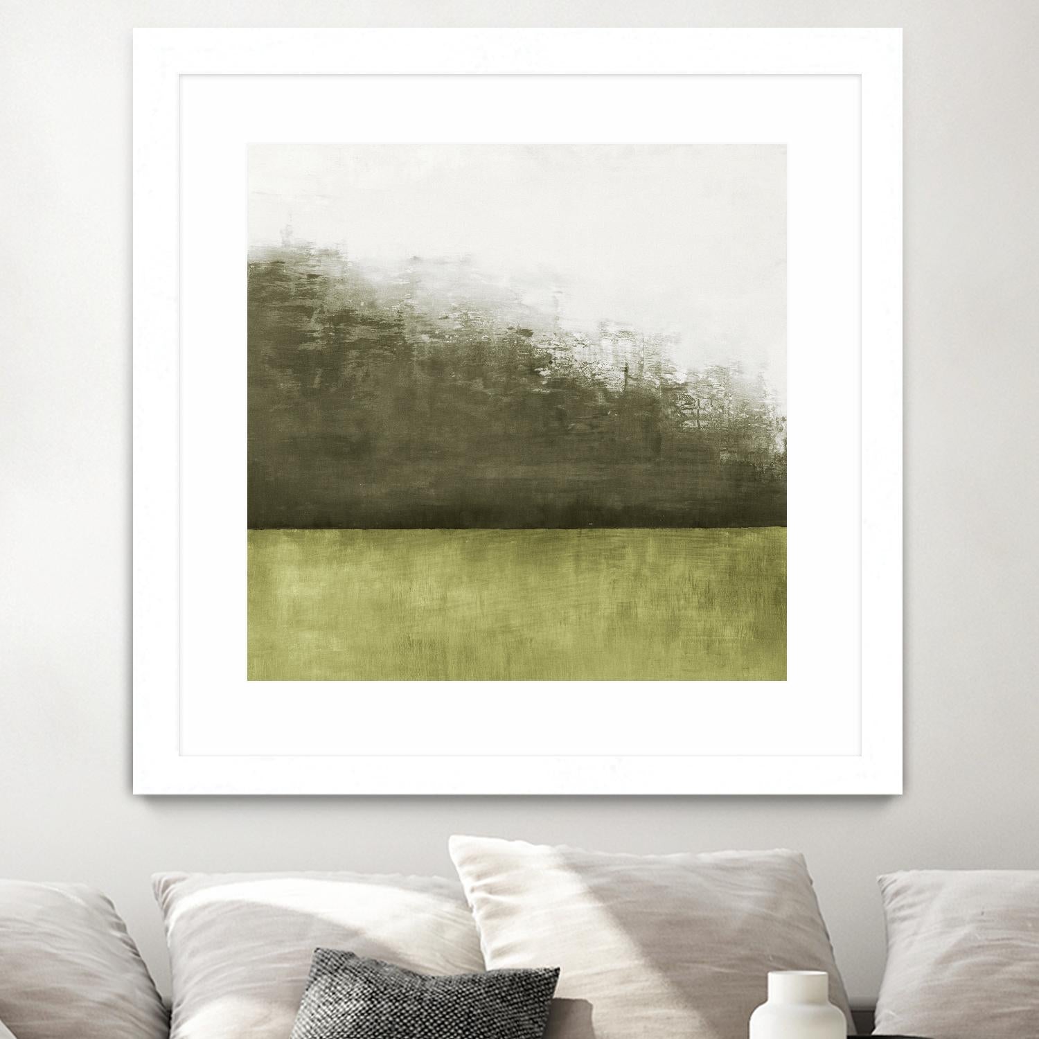 Of the Season C by Danna Harvey on GIANT ART - green landscape