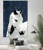 Horse by Urbansoule on GIANT ART - grey contemporary