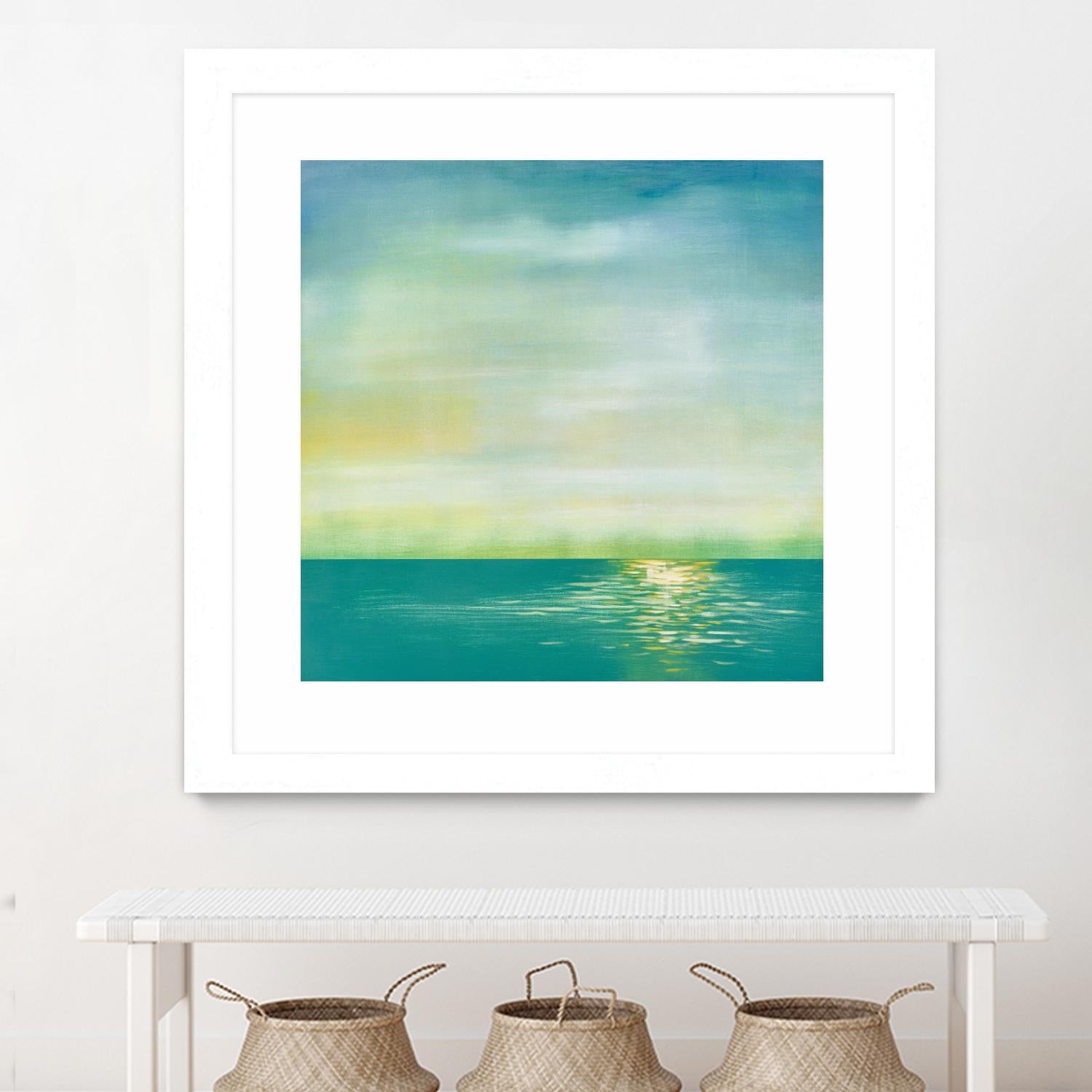 Tranquil 1 by Horton, Adam Horton on GIANT ART - blue landscapes transitional